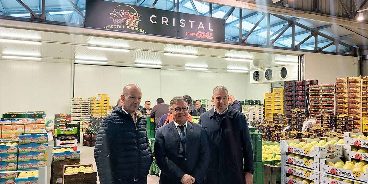 Supermercati EccoMi, investimento al mercato di Cesena con lo stand Cristal 